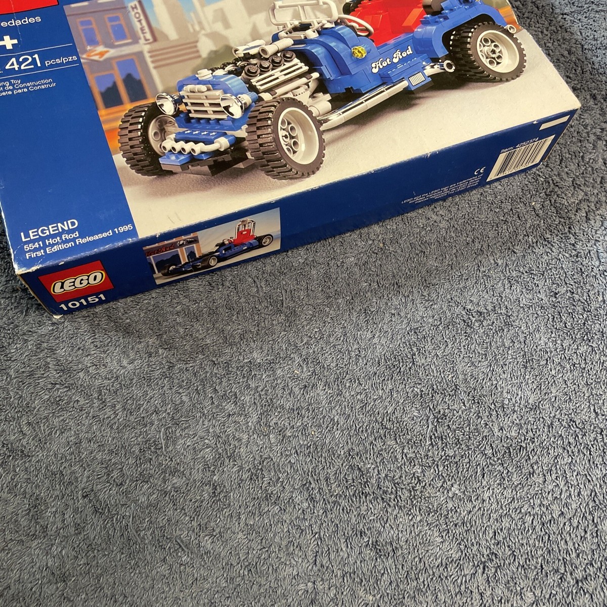 LEGO Model Team 10151 Hot Rod 99.99% Complete W/Box & Instructions