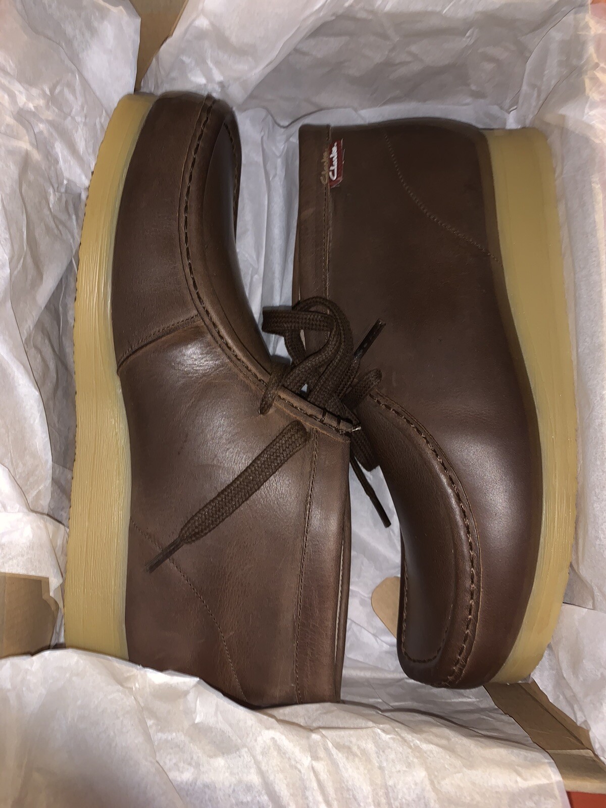 clarks stinson hi men's wallabee boots