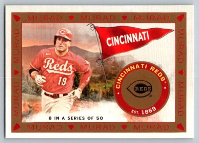 2021 Topps Allen and Ginter T51 Murad Reimagined Joey Votto MR-8 Reds