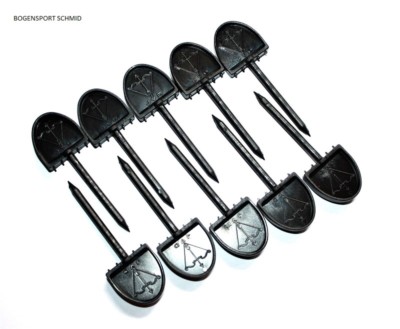 Scheibennägel 10-100 JVD Bogenschießen Pin Recurve Compound Scheibe Recurvebogen
