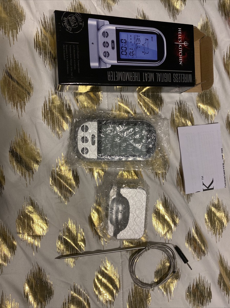 hell's kitchen wireless digital meat thermometer
