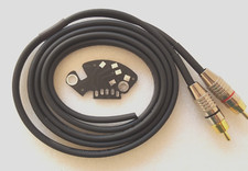 Technics SL 1200 1210 MK2 MK3 MK5 Cinchkabel zum Löten 125cm mit Leiterplatte...