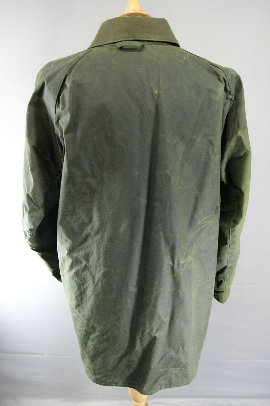 SUPERB CLAYDON GREEN WAXED COTTON COUNTRY SPORTS COAT… Gem