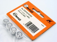 Kyosho DSlot43 DSP3070101 Corvette C6R BBS Complete Front  Rear Slot Wheel Set