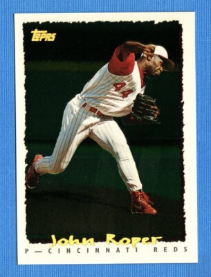 1995 Topps Cyberstats #375 John Roper Cincinnati Reds | eBay