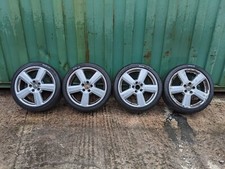 AUDI A3 8P SET OF 4 18" ALLOY WHEELS WITH TYRES 225/50 R18