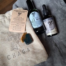 7 Chaga Face Mist 100ml & Sacred Solfeggio Frequency Release 50ml 11/25 HENCE ££