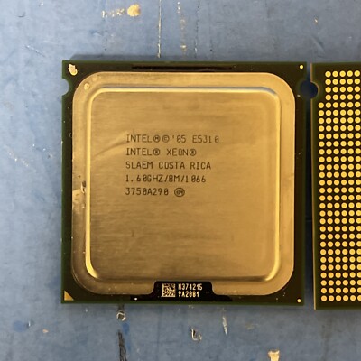 LOT OF  2   INTEL  XEON E5310   1.60GHZ CPU PROCESSOR 