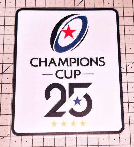 Patch Sponsor Maillot Rugby Champions 25 ans 4 étoiles Stade Toulousain - Photo 1/1