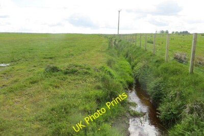 Photo 6x4 Ditch, Hook Laigh Carnduff A drainage ditch which ends up as th c2015