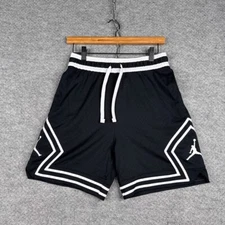Jordan Nike Shorts Mens Small S Black Diamond Dri-FIT Basketball DX1487-010