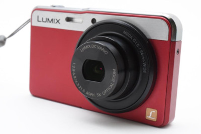 Panasonic LUMIX DMC-XS3 14.1MP Compact Digital Camera Red From