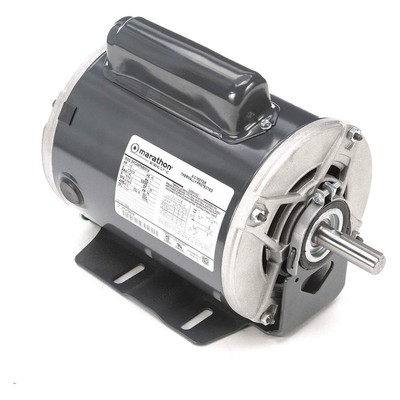 LEESON 5KC49PN6051X GP Motor,1/3 HP,1,140 RPM,115/230V AC,56 46N366