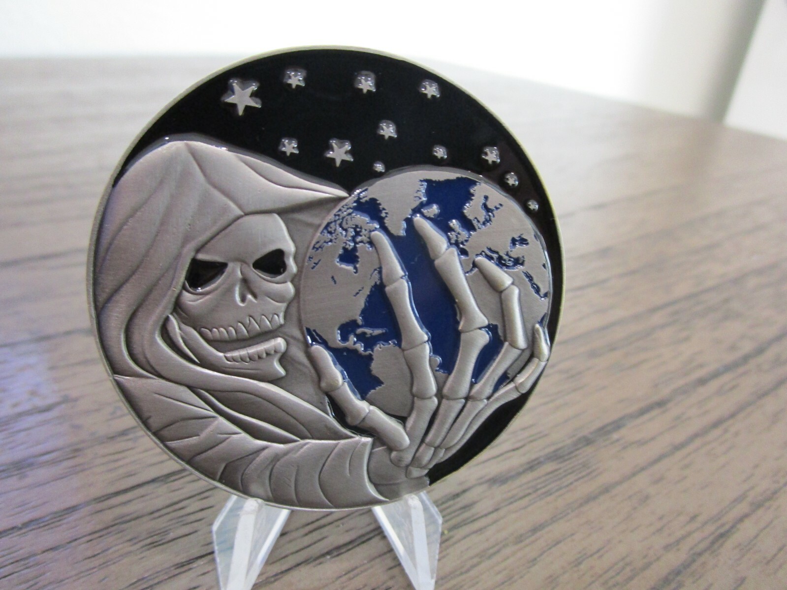 US Intelligence Community NRO NGA IC NSA CIA Grim Reaper Challenge Coin