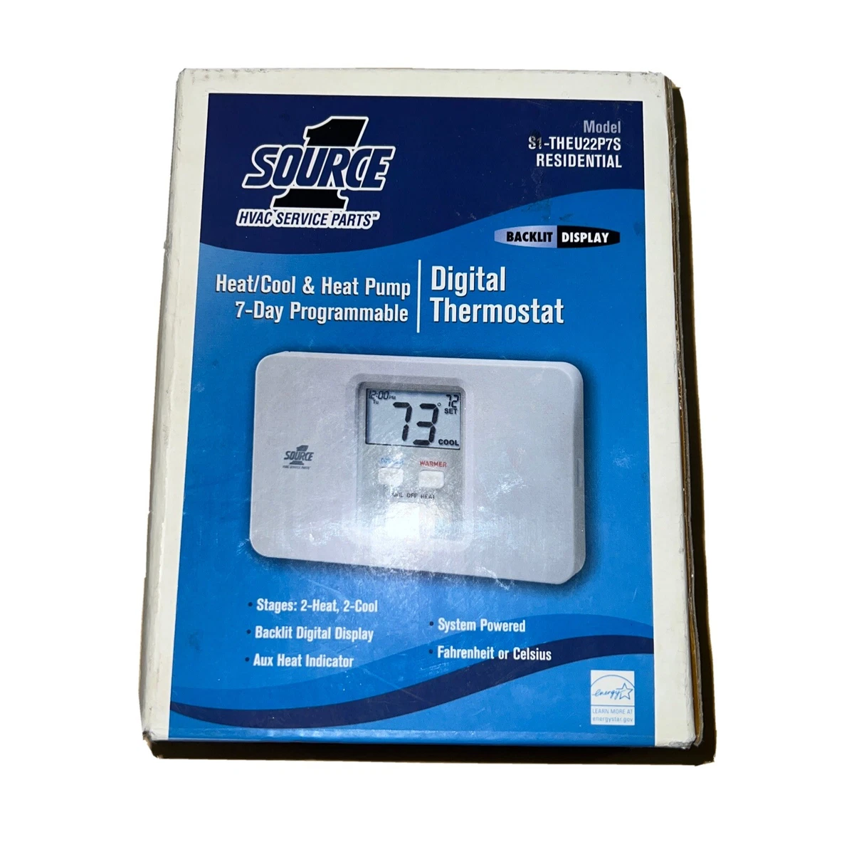 SOURCE 1 hvac service parts digital thermostat | eBay