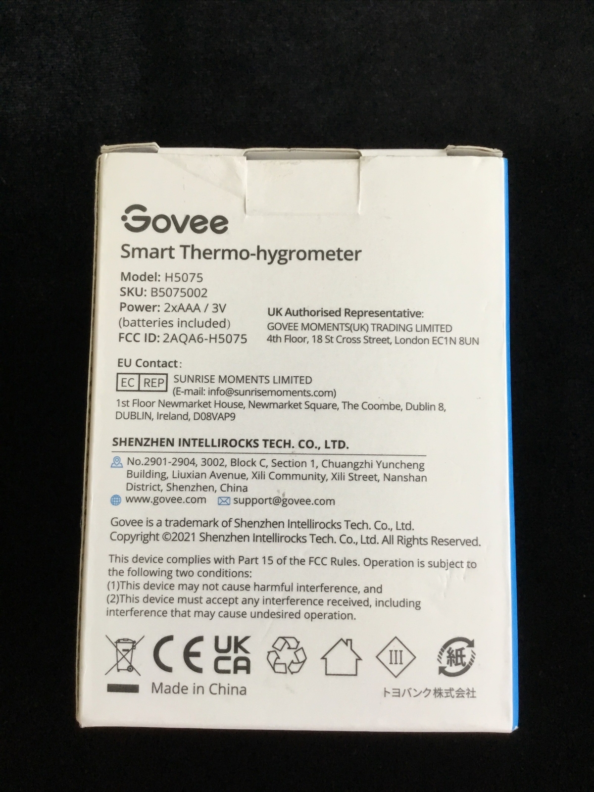 Govee+Thermometer+Hygrometer+Accurate+Indoor+Temperature+Humidity