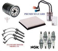 Tune Up Kit Filters Spark Plugs Wire For PLYMOUTH BREEZE L4; 2.4L 1998-2000