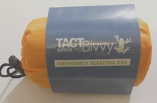 Emergency Sleeping Bag Survival Frog by Tact Bivvy Orange 84x36