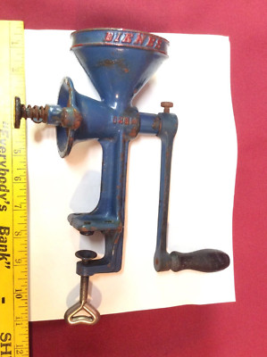 Vintage PEDE Dienes German Table Mount Coffee Grinder ORGM Cast Iron Original 