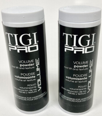 2-0.035 oz Tubes TIGI Pro Hair Volume Powder for Root Lift & Texture New 