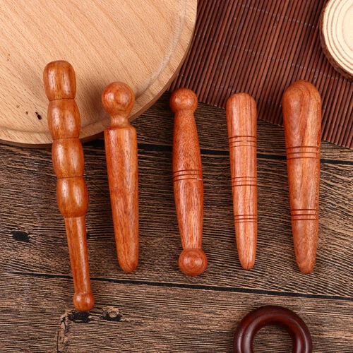 Wooden Body Massage Roller Sticks