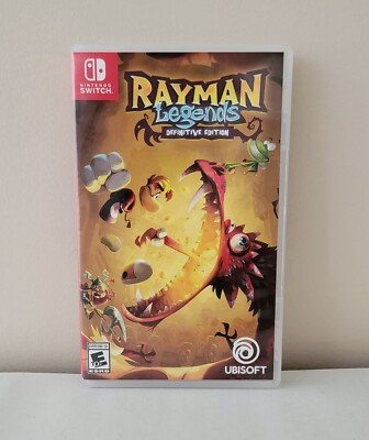 Rayman Legends - Difinitive Edition - Nintendo Switch Game E10+ Everyone 10+