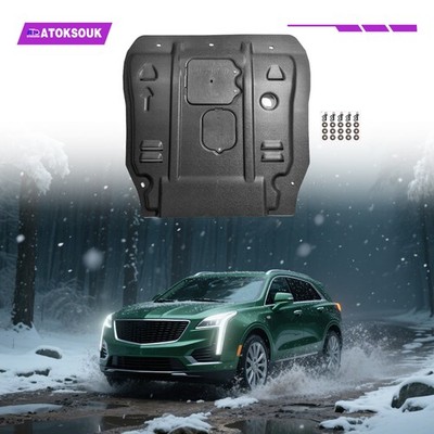 Engine Splash Shield For Cadillac XT5 2017-2019 Heavy Skid Plate W/Service Hole