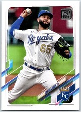 #19 Jakob Junis, Kansas City Royals 2021 Topps Baseball Series 1 Base