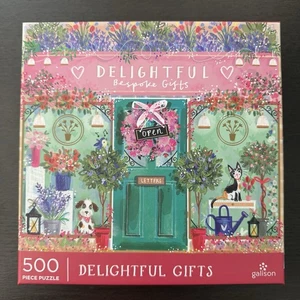 Galison 2026 Spring Limited Edition Delightful Gifts 500 Piece Puzzle New&Sealed