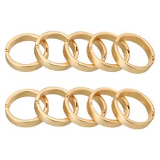 25mm/1inch Binder Rings, 10PCS Paper Rings Book Rings Loose Leaf Binder Rings