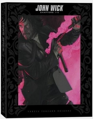 JOHN WICK Chapters 1 - 4 DVD set *Free Fast Shipping*
