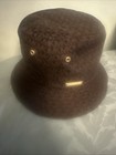 Michael Kors Women’s  Monogram Logo  Brown Bucket Hat  NWOT! — photo 2