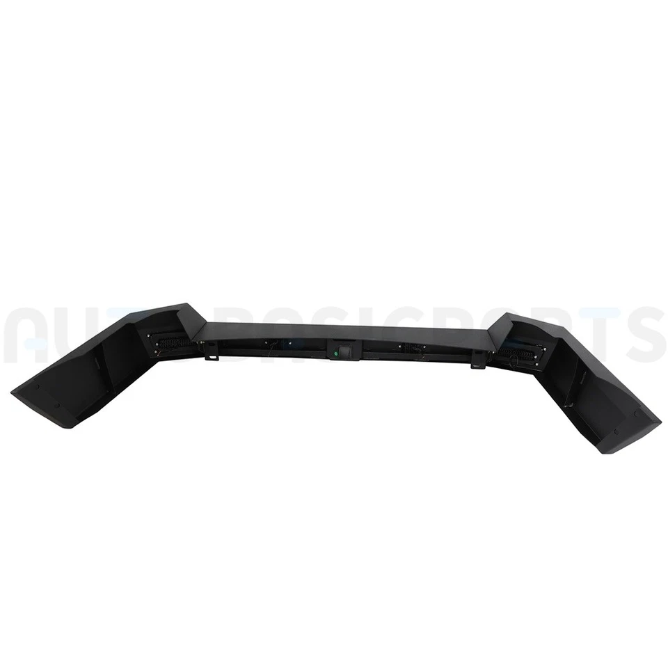 For 1999-2004 Jeep Grand Cherokee 4.7L Rear Side Bumper W/ LED lights & D-Rings - Image 2 of 4