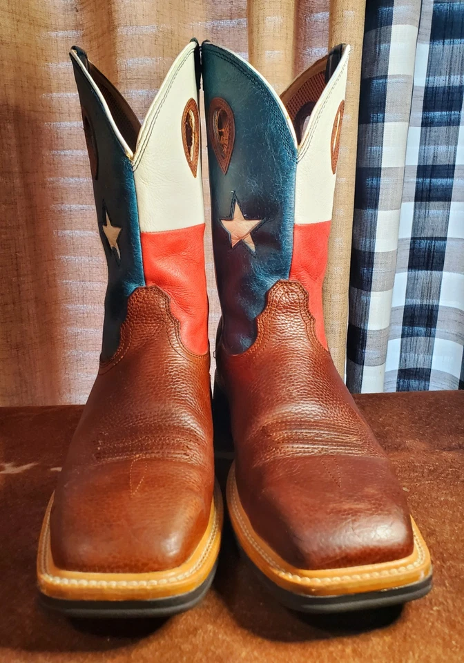 Botas de trabajo para hombre Twisted X Texas Flag 11D Foto 2 de 4