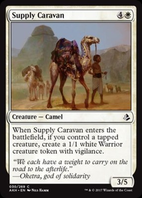 Supply Caravan - AMK MTG - Light Play