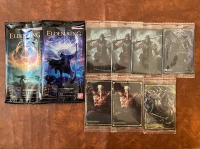 Elden Ring Character Card Set 7pcs Unopened Game Illustration Rare Collectible