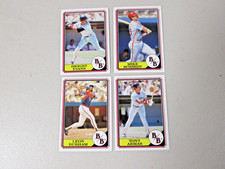 Lot of 4 1987 Topps Boardwalk and Baseball Cards
