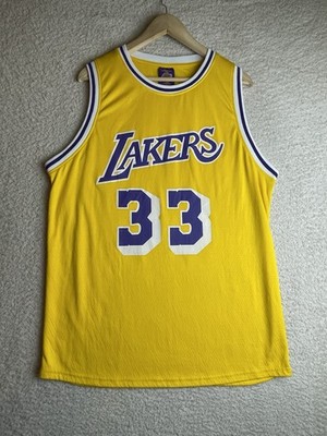 LA Lakers Kareem Abdul Jabbar By Link Marketing Group Jersey Size