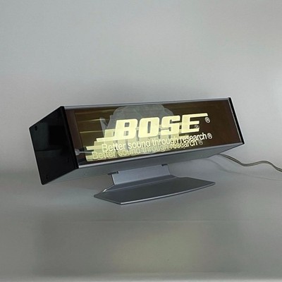 Rare BOSE Dealer Display Light Sign Not for Sale Promotional 33WER Design