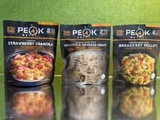 Peak Refuel Breakfast Bundle Classic – 3 Meal Variety Pack
