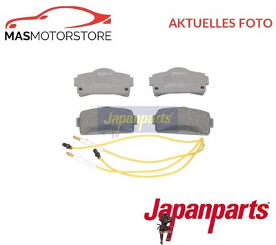 SATZ BREMSBELÄGE BREMSKLÖTZE VORNE JAPANPARTS PA-MC01 A FÜR MICROCAR M.GO 0.5