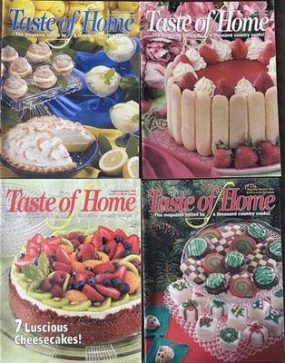 Taste Of Home- Feb/Mar, Apr/May, Aug/Sep, Dec/Jan 2004
