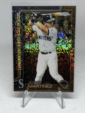 2025 Topps Chrome Gilded #153 Edgar Martinez Gold Mini Diamond /50 MARINERS