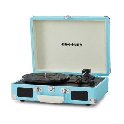 Audio & Hi-Fi - Crosley: Cruiser Plus Deluxe Portable Turntable - Now With Bluet