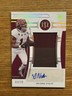 2023 National Treasures Collegiate Xazavian Valladay RC Jersey Auto #’d /39