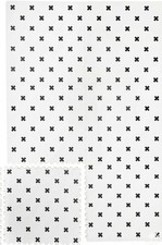 YAY Mats YAY09 Baby Play Mat 6x4 Ft Soft Foam Black White Non Slip New