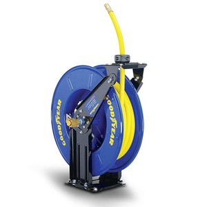 Goodyear L820153G 3/8"x50' 300PSI Premium Industrial Retractable Air Hose Reel