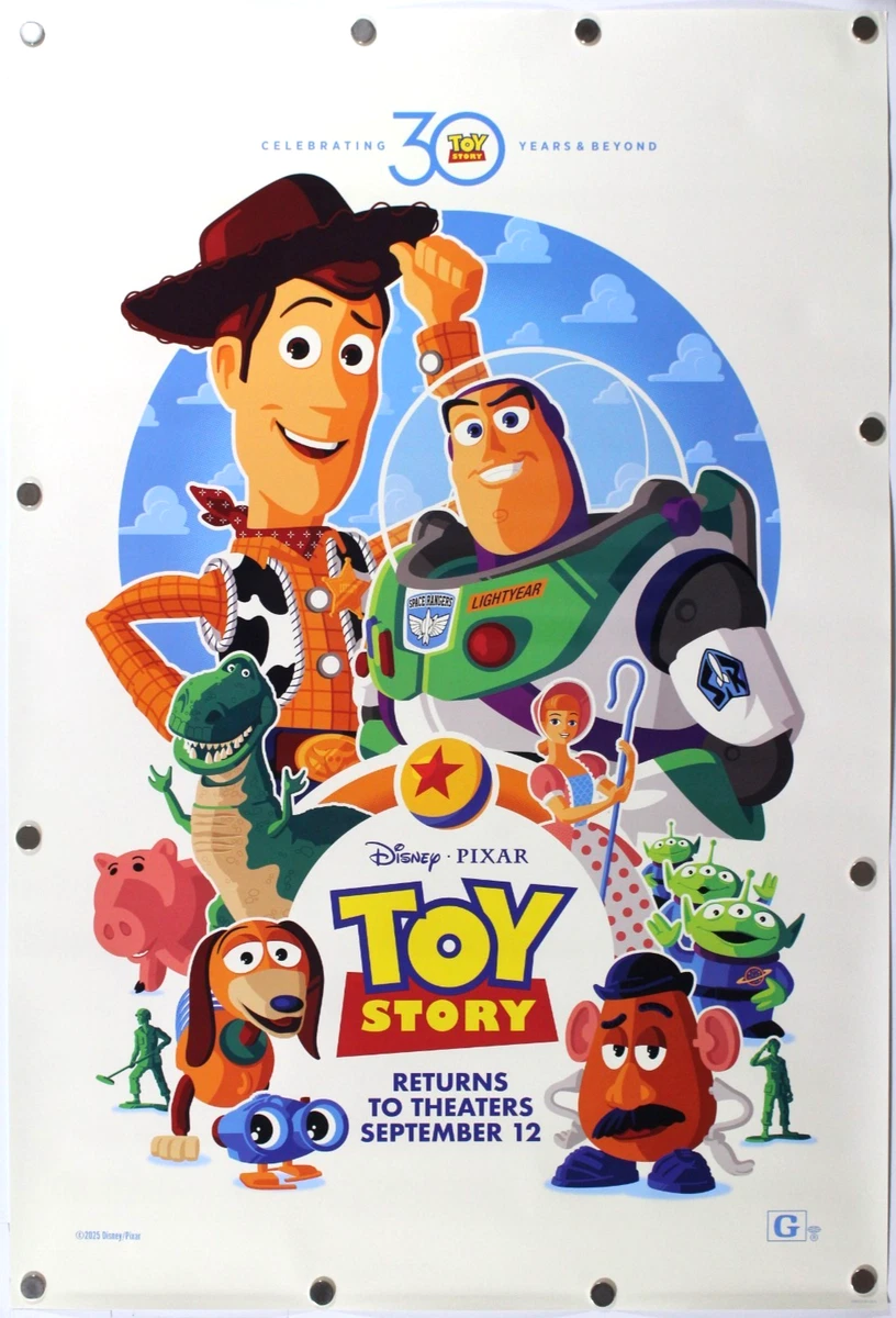 Toy Story Movie Poster In Movie Memorabilia Original Us Posters
