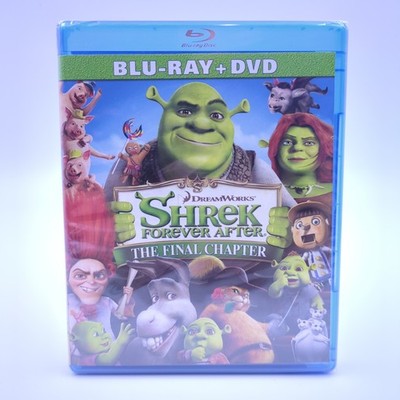 Shrek Forever After The Final Chapter Blu-ray + DVD Combo Pack 2-Disc Set NEW