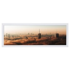 12x36 Poster Picture Frame, White Picture Frames with Polished Plexiglass,Eas...